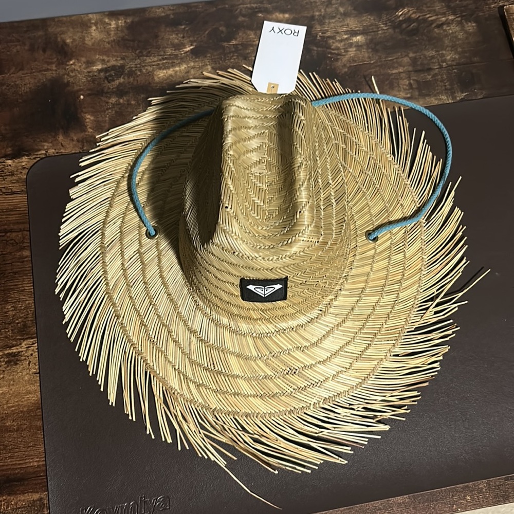 NWT Roxy straw beach hat - Picture 10 of 11